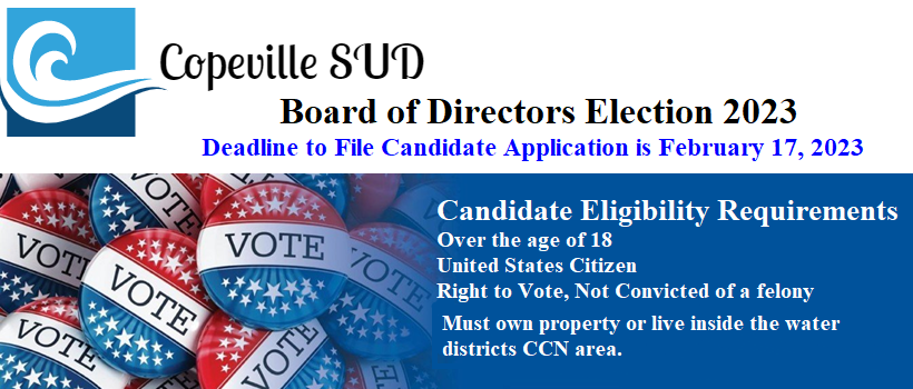 3 Seats on the Board of Directors Available
