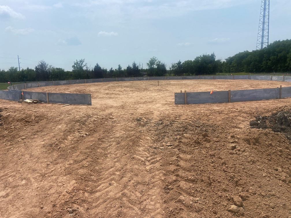 Ground Storage Tank Progress